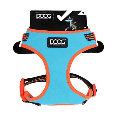 DOOG Neoflex Dog Soft Harness - Extra Small Reflective Pet Vest for Small Dogs - Comfortable & Adjustable for Walking, Hiking & Outdoor Adventures (Neon Green)