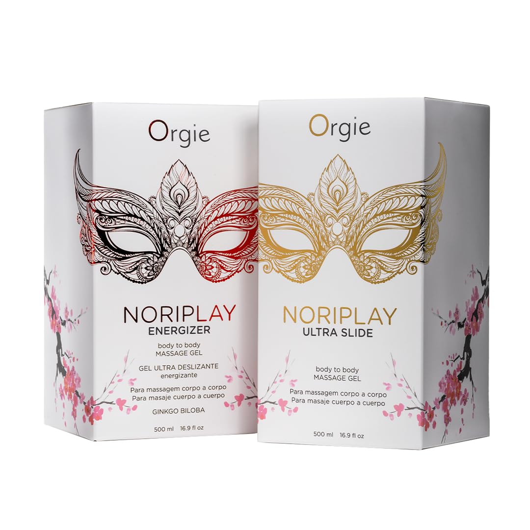 Noriplay Ultraslide Nuru Massage Gel by Orgie - 16.9 Fl Oz Premium Body to Body Massage Gel for Couples - Sensual Massage Oil for Intimate Moments, Spa Nights & Romantic Experiences