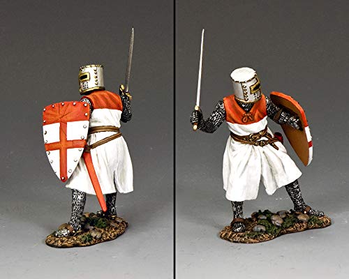 Medieval Knights & Saracens Toy Soldiers 1:30 Scale - Crusader Battle Scene