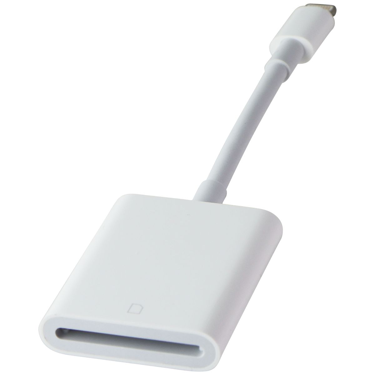 Apple 8-Pin Lightning to SD Card Camera Reader (MJYT2ZM/A) - White - Import Photos/Videos from DSLR to iPhone/iPad - Perfect for Photographers & Travelers