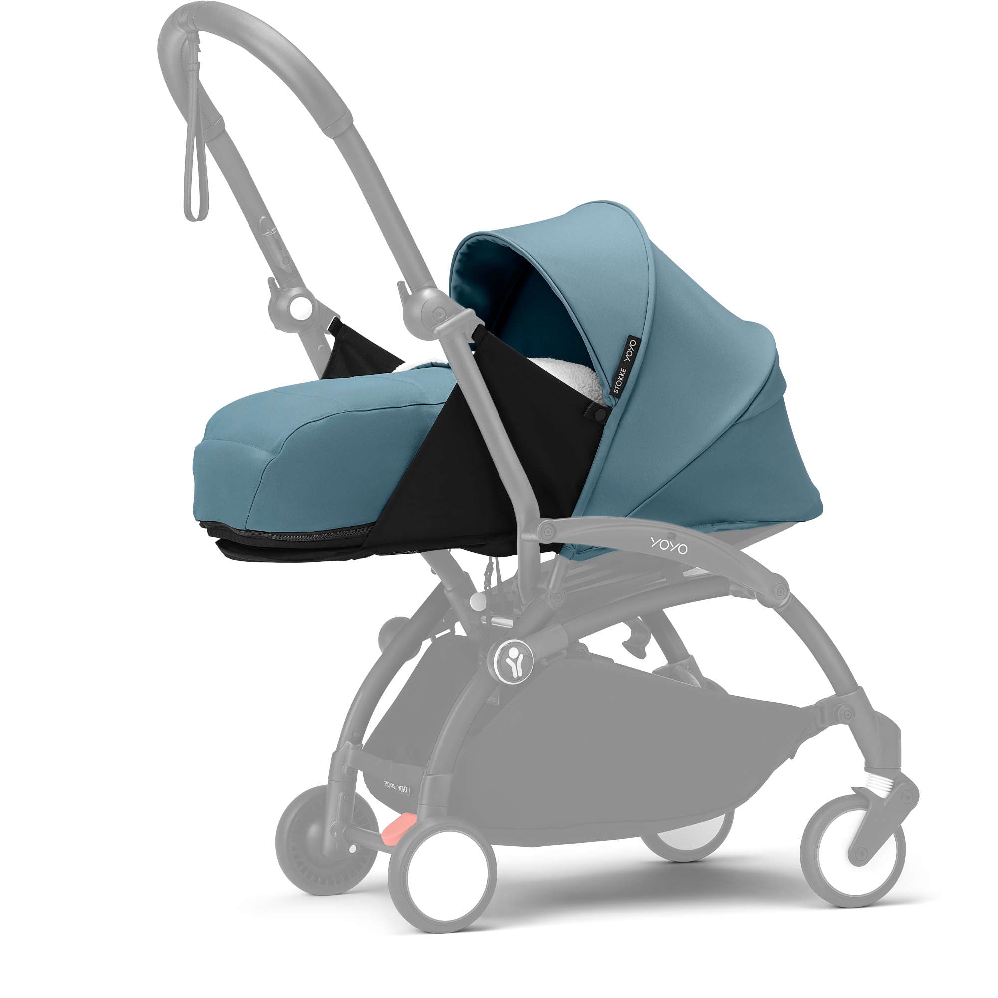 Stokke YOYO 0+ Newborn Baby Stroller - Lightweight Compact Travel Stroller for Infants & Toddlers - Perfect for Air Travel, City Walks & Everyday Use