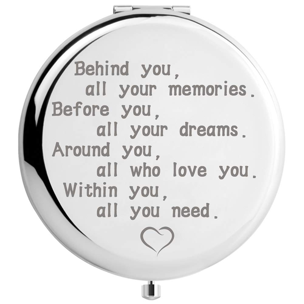 2024 Graduation Gifts for Women - Personalized Engraved Keepsake for Her - Perfect Graduation Party Decorations & Unique Gift Ideas for Birthday, Christmas - Ideal for College Grad Celebrations, Office Decor & Special Occasions