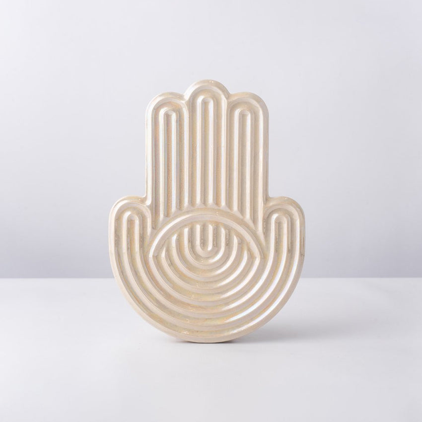 CDMX Design | Bruci Hamsa Hand - Stylish Wall Art Decor for Home & Office - Perfect for Living Room, Bedroom, or Gift Giving
