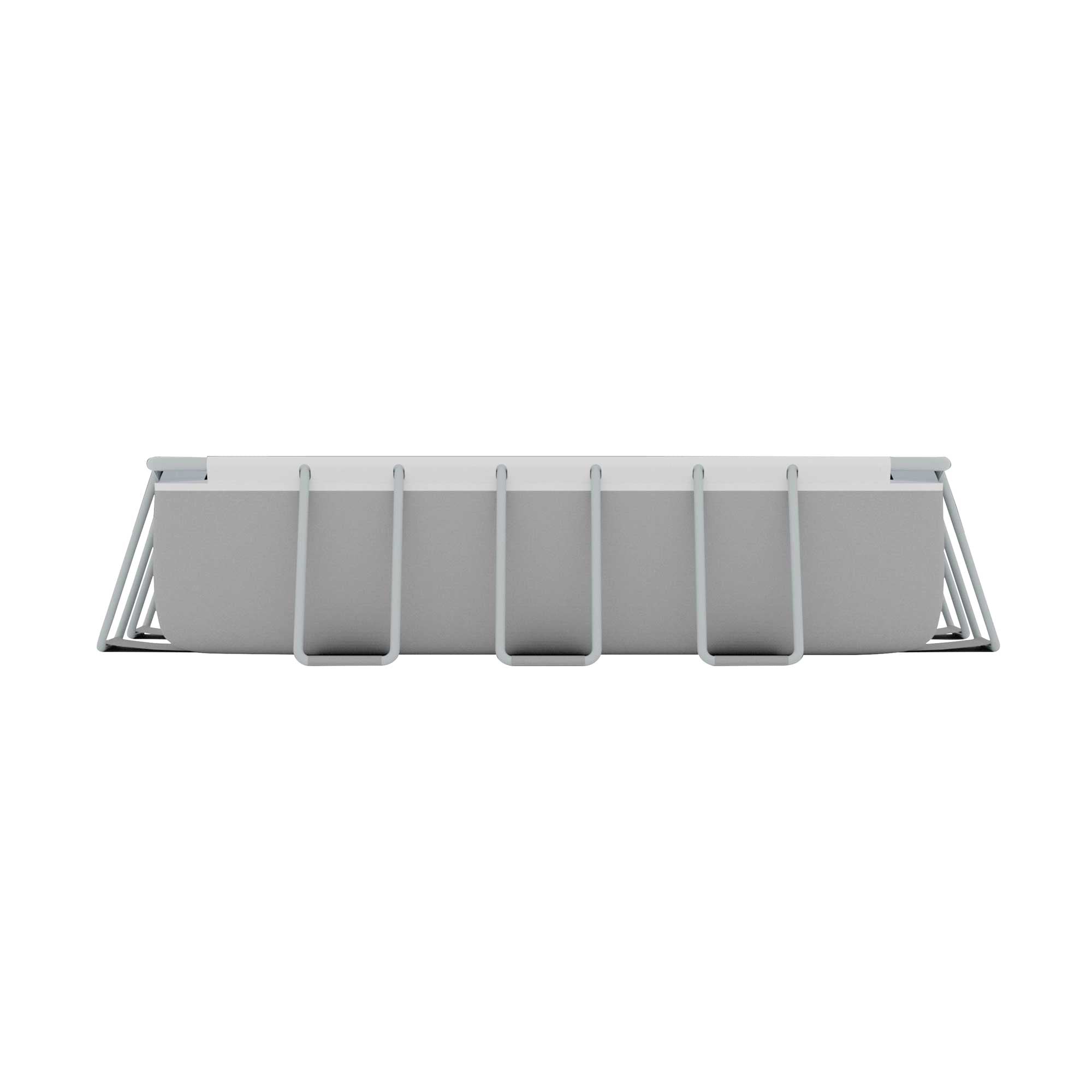 13ft Deluxe Steel Frame Swimming Pool with Filter Pump - Rectangular Above Ground Pool for Backyard, Outdoor Family Fun & Summer Relaxation
