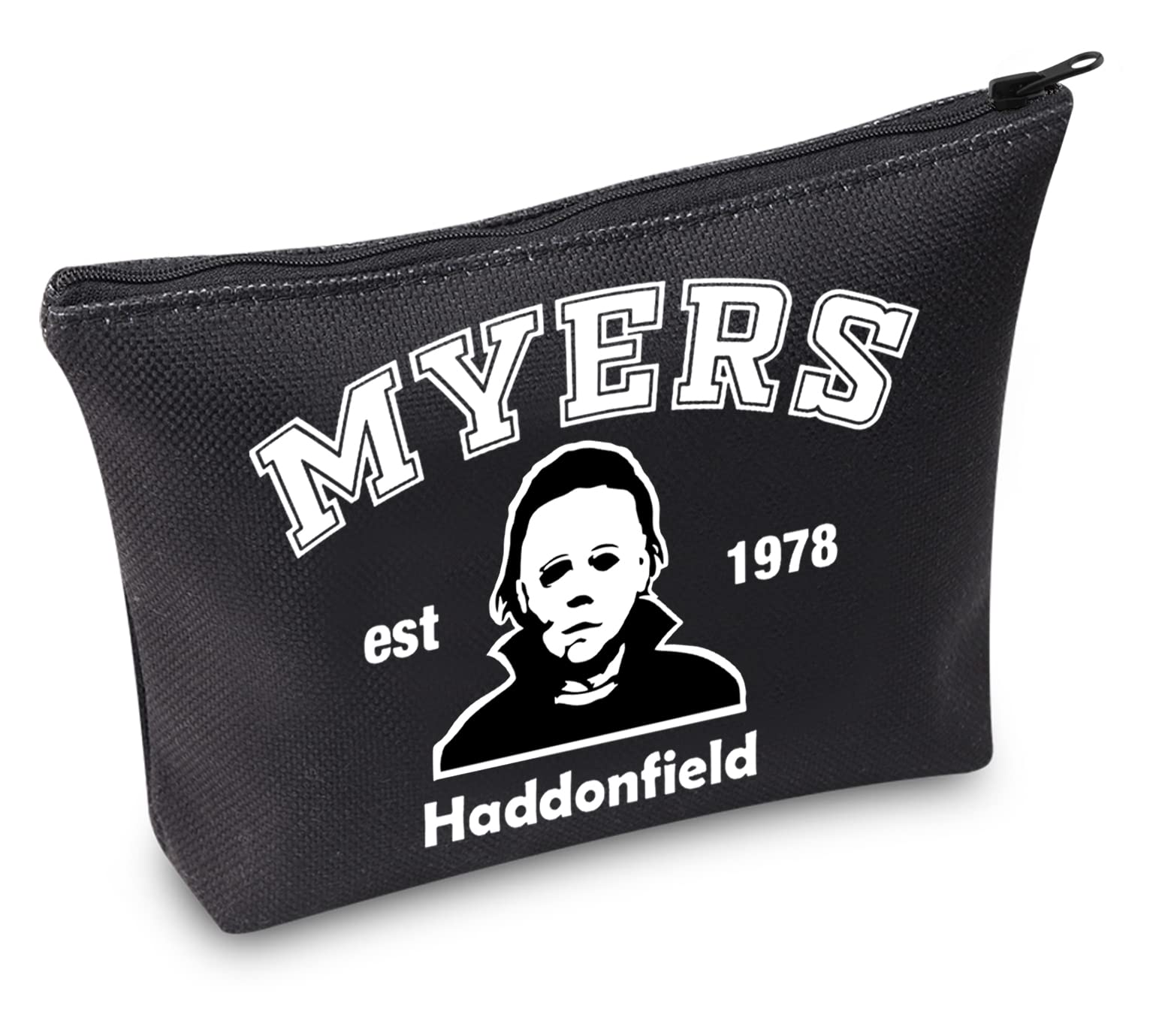 TSOTMO Horror Movie Merchandise - Michael Myers Halloween Makeup Bag with Zipper - Perfect Gift for Horror Film Fans - Great for Cosplay, Halloween Parties & Horror Conventions