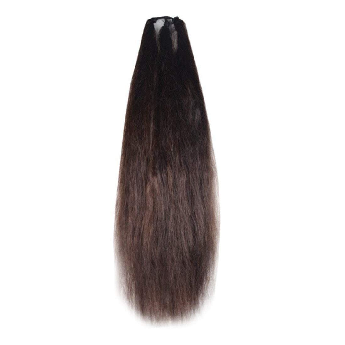 GuruEmbellish 24 Inch Brown Hair Parandi - Wedding Hair Accessories for Women & Girls | Perfect for Bridal, Indian, and Cultural Events