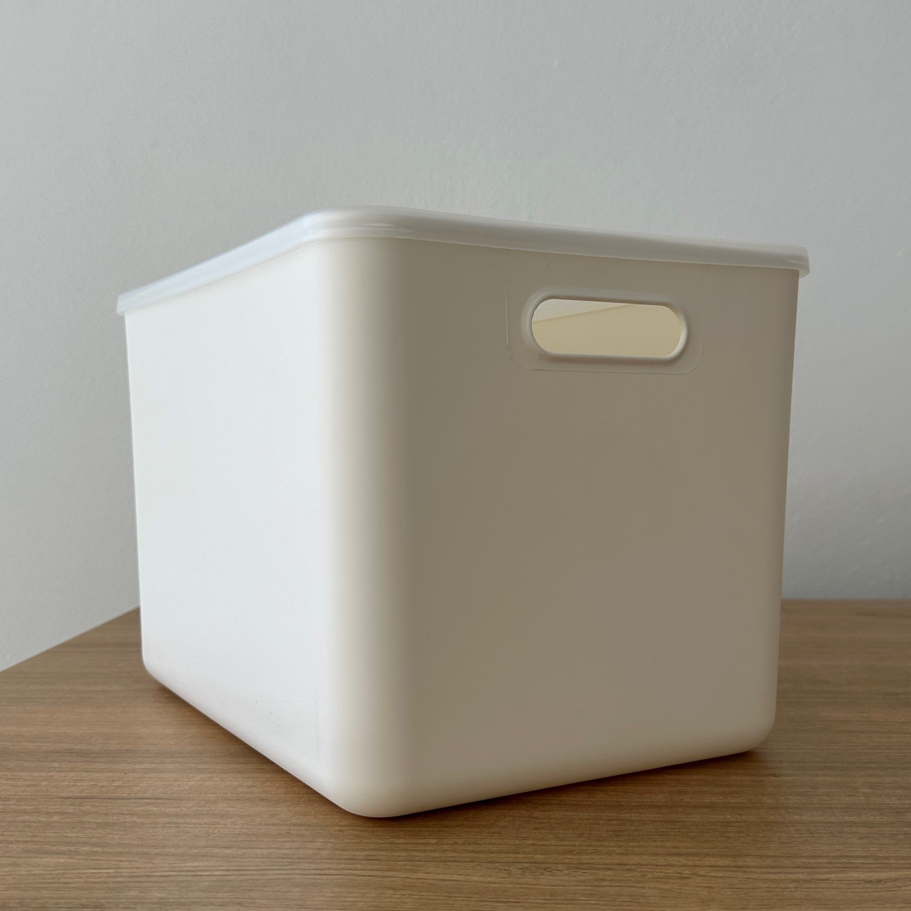12 Pack White Plastic Storage Containers with Lids - Airtight Food Storage for Kitchen, Pantry & Meal Prep Organization