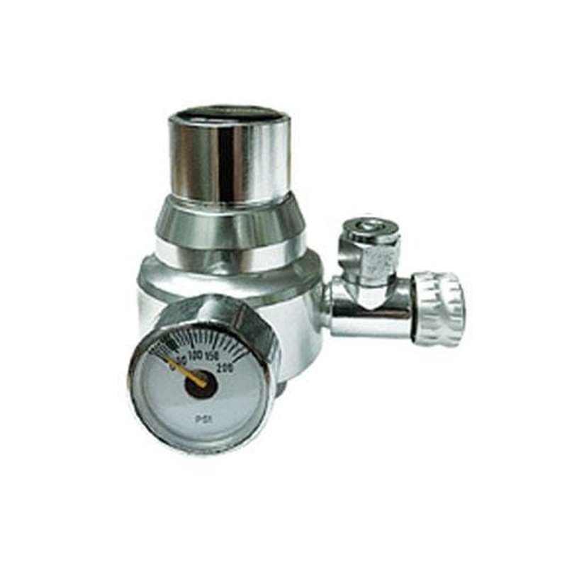 Dymax CO2 Mini Regulator for Aquarium Plants - Dual Gauge Pressure Controller with Bubble Counter for Hydroponics & Home Brewing Beer