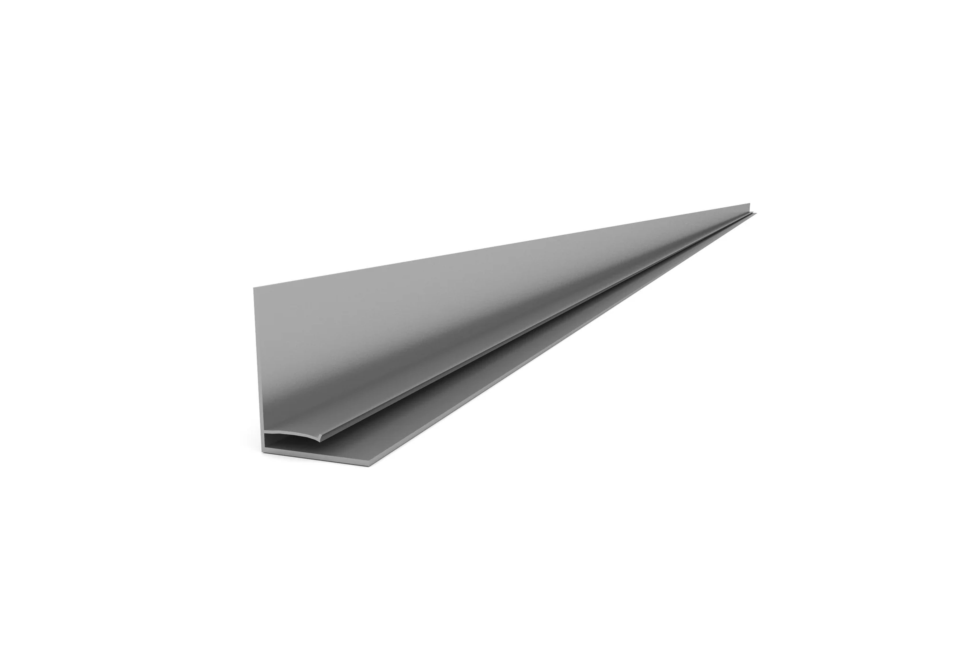 Proslat PVC Slatwall Top Trim - Durable Wall Panel Edge Trim for Retail Displays & Garage Organization - Perfect for Store Fixtures, Shelving & Workshop Storage