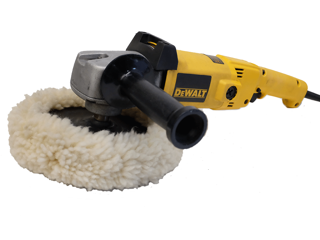 DeWalt DW849 Variable Speed Buffer Polisher - 7.9 Amp, 1000-3000 RPM - Professional Car Detailing & Surface Polishing Tool for Cars, Boats & RVs