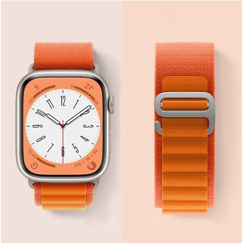Premium HOCO Alpine Band for Apple Watch Series 1-9 & SE - 42mm/44mm/45mm/49mm Sizes - Durable Nylon Sport Strap for Hiking, Running & Outdoor Activities