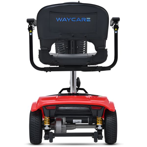Metro Mobility Elite 4 Portable 4 Wheel Mobility Scooter for Adults - Lightweight Folding Electric Scooter with Long Battery Life - Perfect for Shopping, Travel & Outdoor Activities