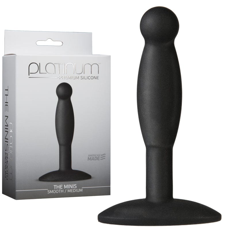 Smooth Mini Plug Medium – Beginner Friendly Silicone Comfort Anal Plug for Women & Men – Perfect for Beginners, Comfortable Wear, Discreet & Travel-Friendly