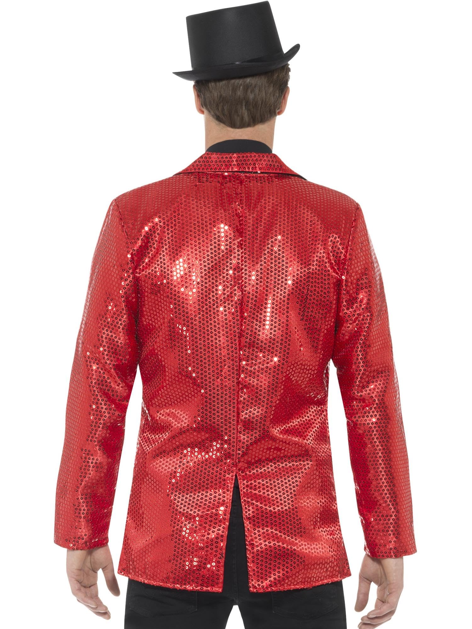 Sparkly Sequin Jacket for Men - Glamorous Party Blazer with Shimmering Details | Perfect for Halloween, Cosplay, and Nightclub Outfits
