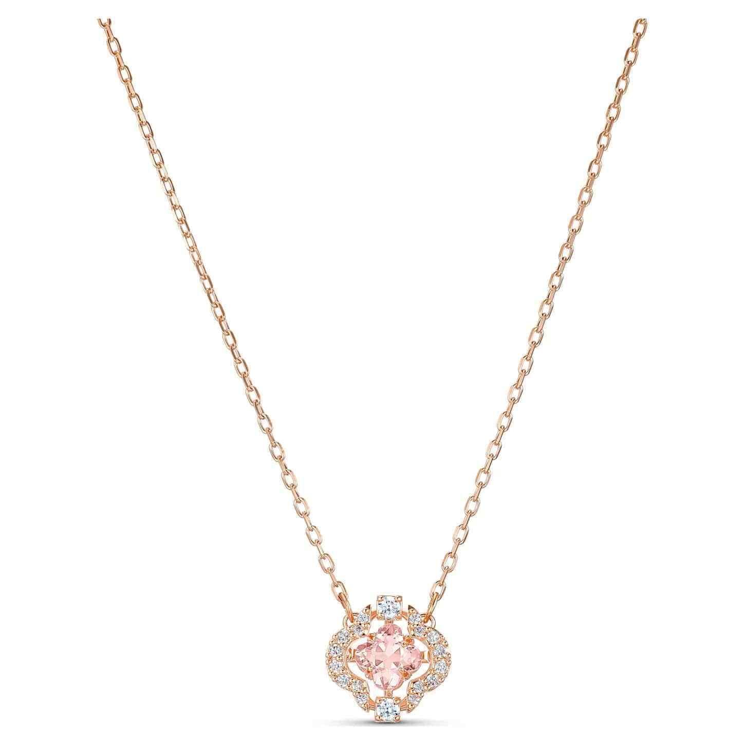 Swarovski Sparkling Dance Necklace | Elegant Crystal Pendant for Women | Perfect for Parties, Weddings & Special Occasions