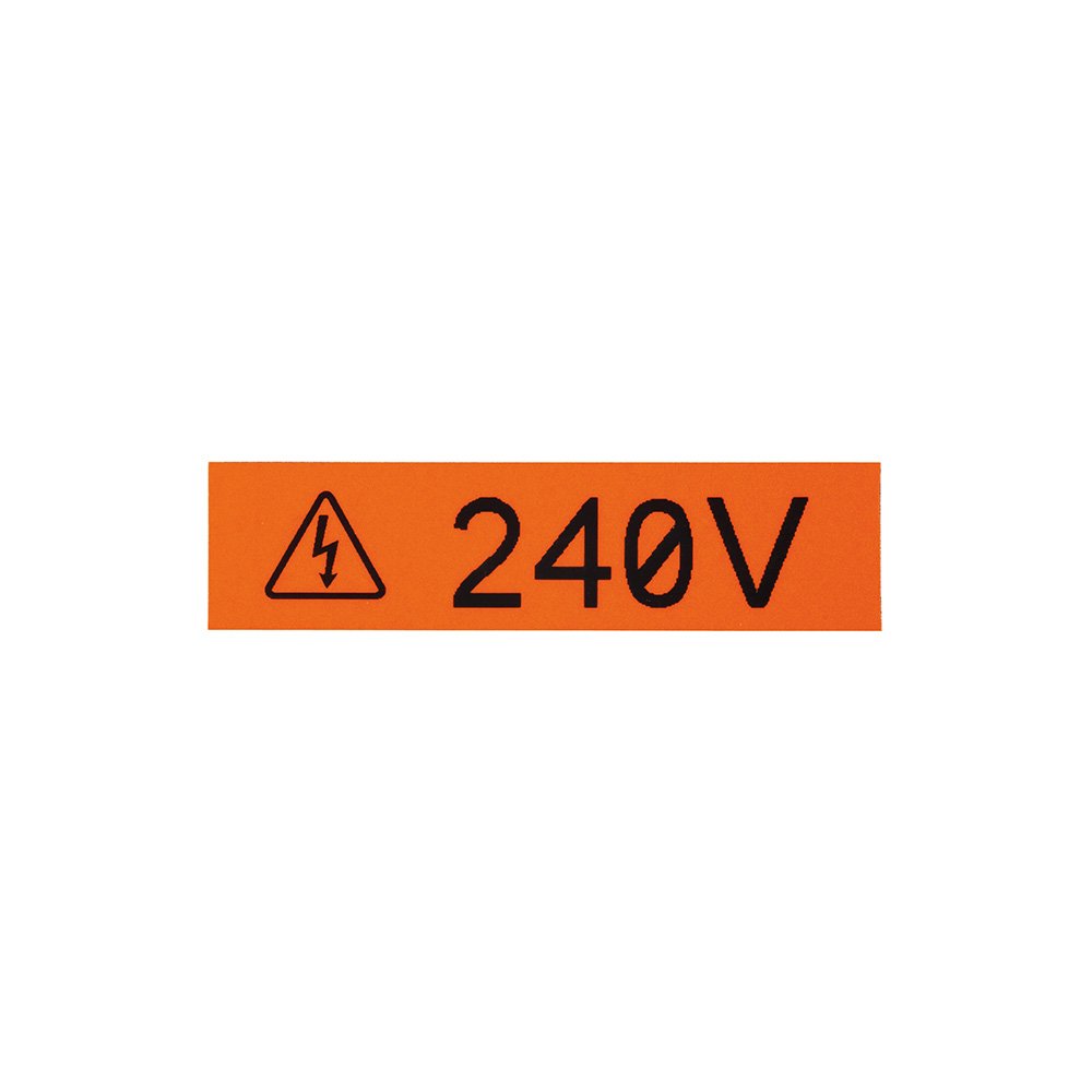 Panduit T100X000RXC-BKP1 18-Foot Continuous Reflective Yellow Tape Cassette - High Visibility Safety Marking for Industrial Cables, Wires & Hazard Areas