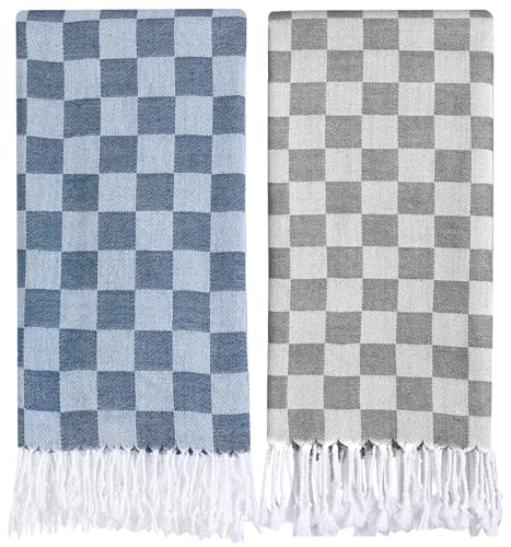2pcs Grey Navy