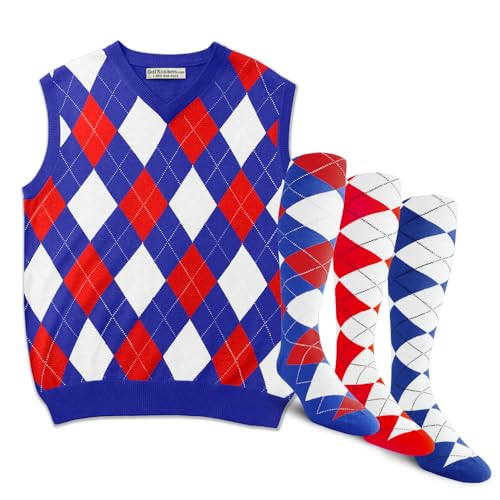 Royal/Red/White
