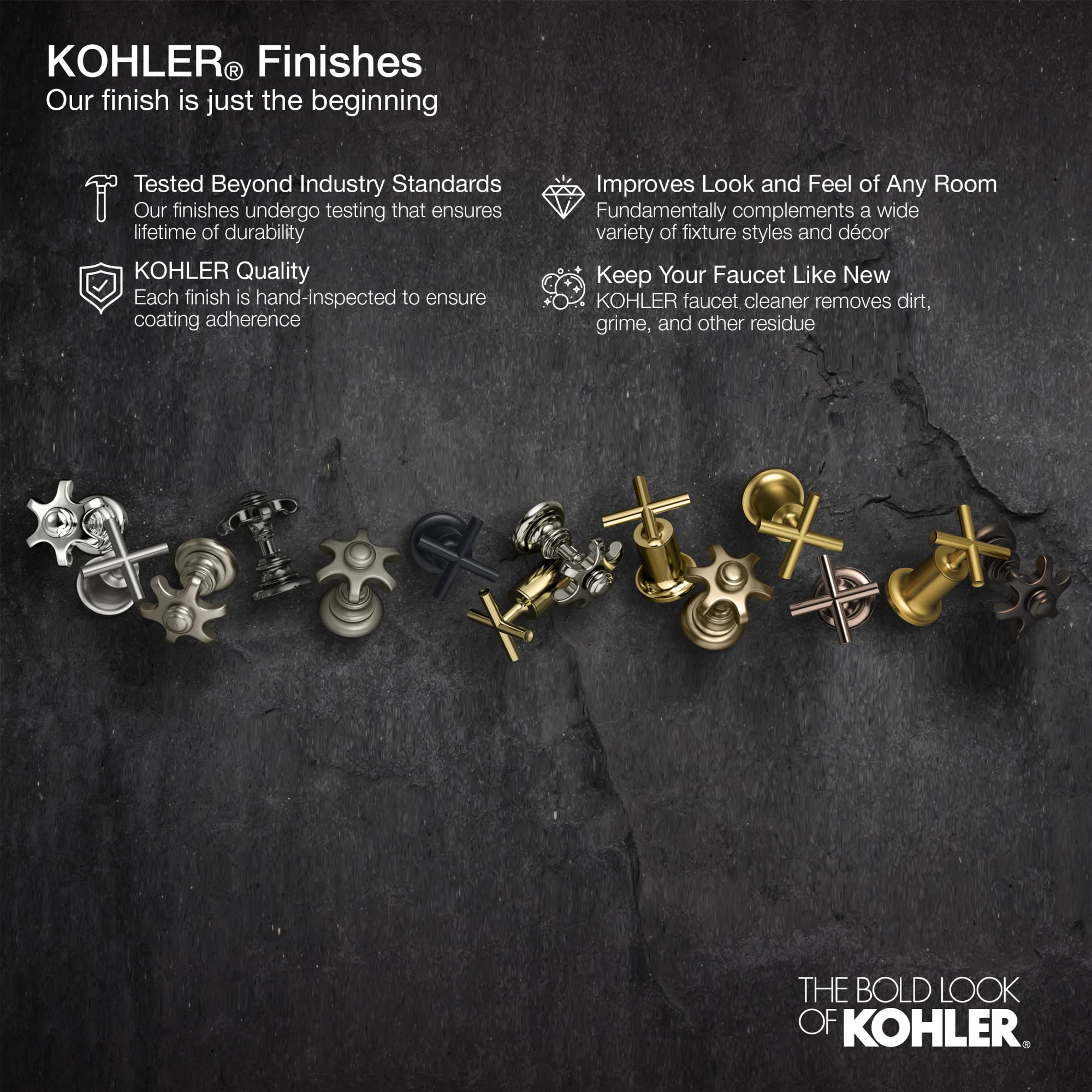 KOHLER 35745-VS Contemporary Wall-Mount Pot Filler Faucet - Stainless Steel Kitchen Sink Faucet for Easy Pot Filling - Perfect for Cooking, Brewing & Large Batch Meal Prep