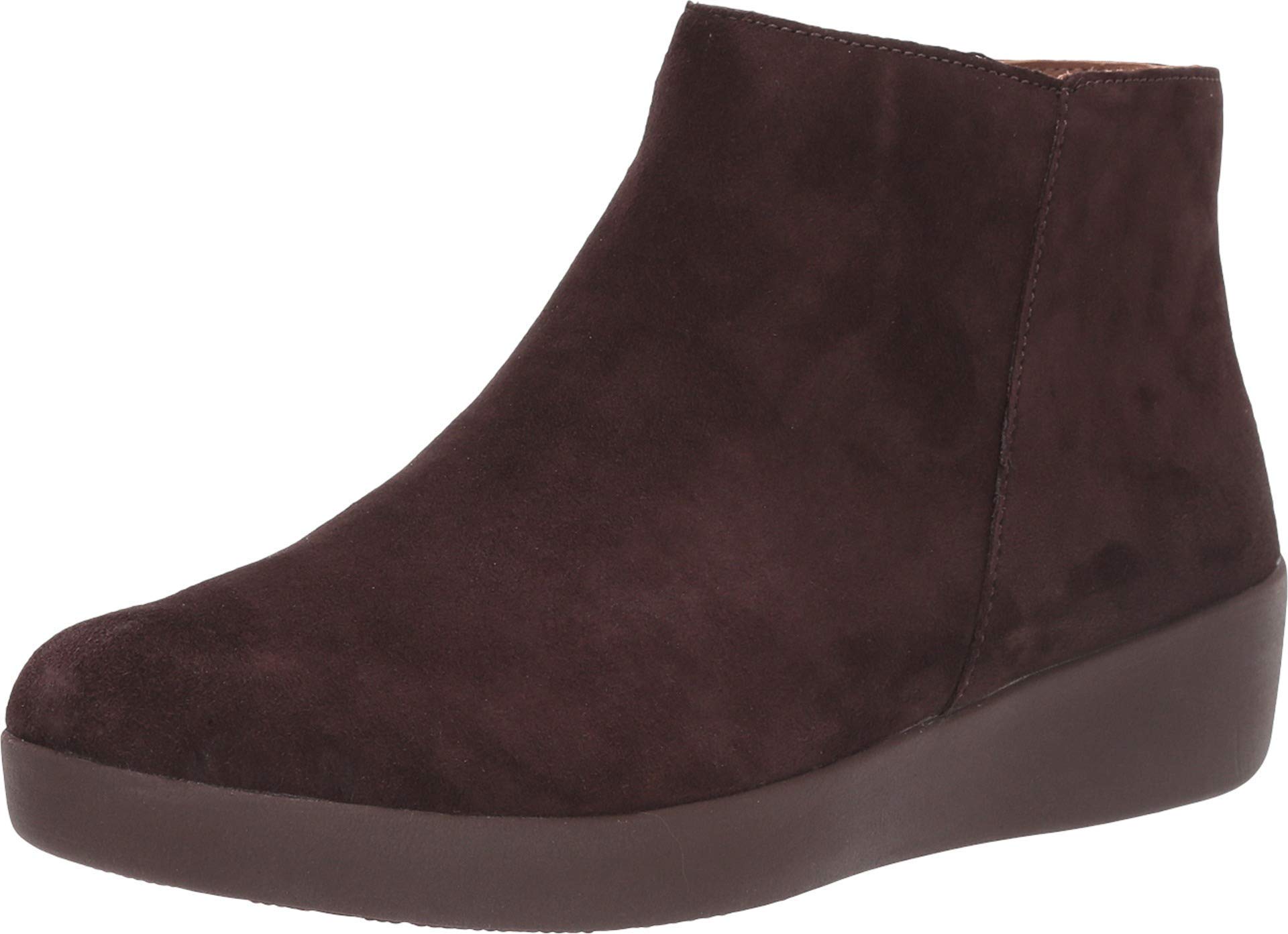 FitFlop Women's Chelsea Boots Comfortable Slip-On Ankle Boots for Walking & Work | Waterproof & Stylish Winter Fashion Footwear for Casual Outfits & Office Wear