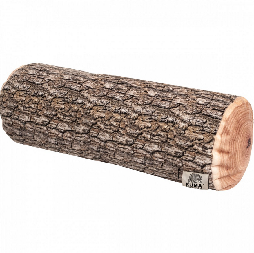 Kuma Log Pillow - Ultra Soft Plush Stuffed Animal Pillow for Kids & Adults - Perfect for Bedroom Decor, Couch Cushion, and Cozy Home Accessories