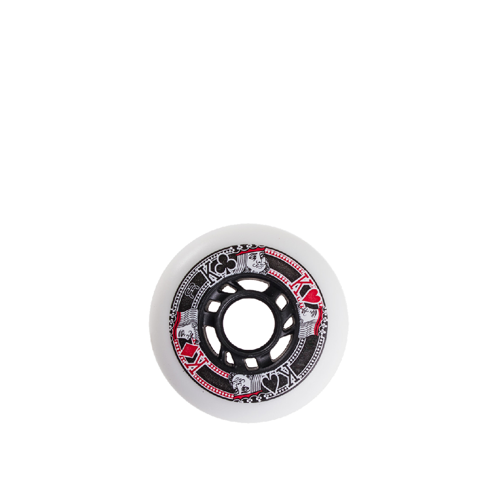 FR Street Kings 72mm 85a Skateboard Wheels - Single Wheel for Cruising, Carving & Street Skating - High Performance Urethane Wheels for Smooth Ride