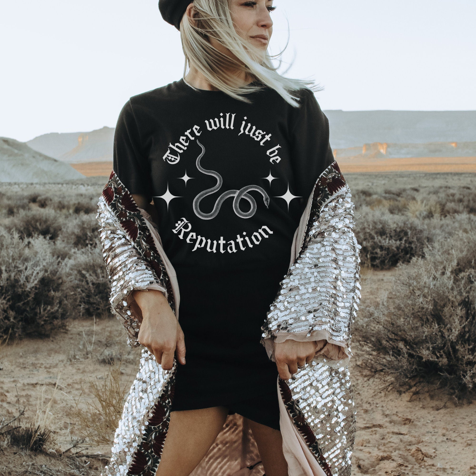 Taylor Swift The Eras Tour Merch - Comfort Colors Reputation T-Shirt (Taylors Version) | Official Swiftie Gift for Concerts & Fan Meetups