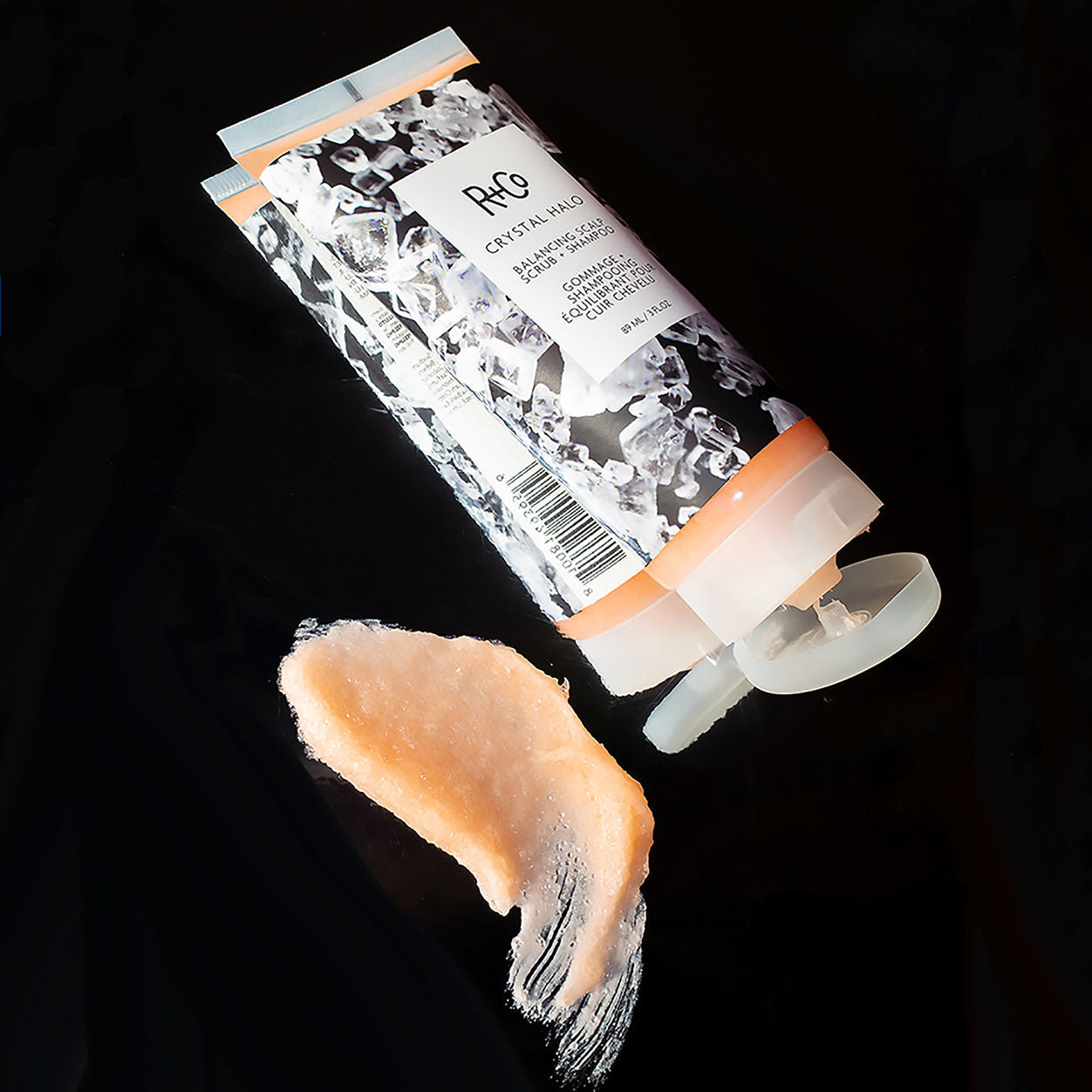 Crystal Halo Balancing Scalp Scrub & Shampoo - Exfoliating & Cleansing for Healthy Hair | Perfect for Dry, Itchy Scalp & Dandruff Relief