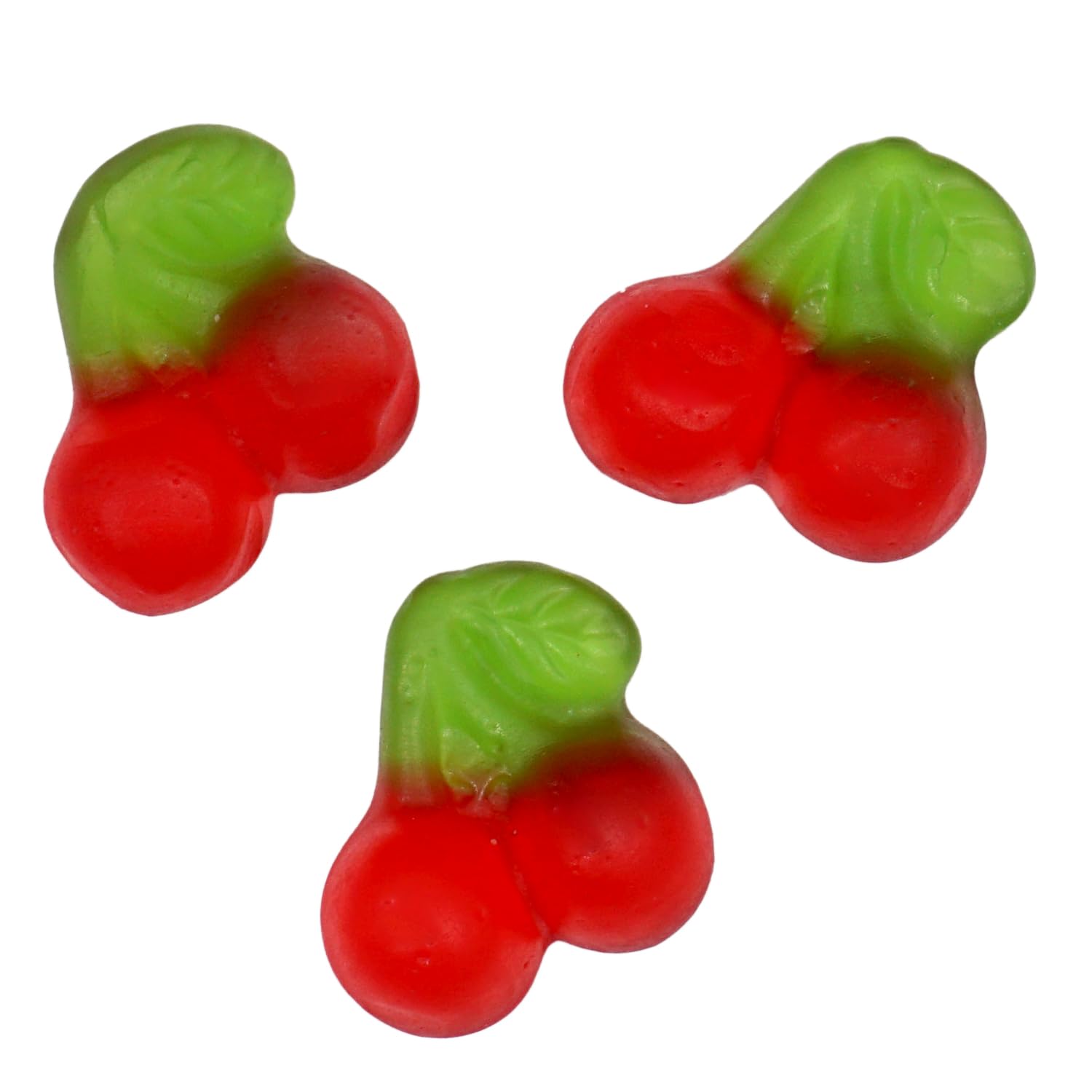 Hampton Candy Company 1lb Bulk Gummy Cherries - Cherry Flavored Soft Candy for Parties, Snacks & Gift Baskets