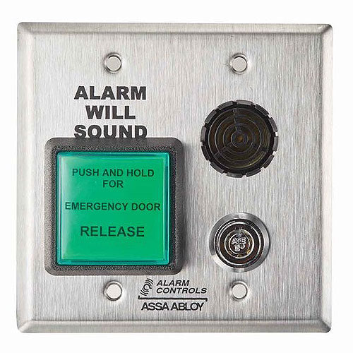 Alarm Controls DE 11SEC Delayed Egress Station with 1 Second Nuisance Delay - Secure Access Control for Commercial Buildings & Schools