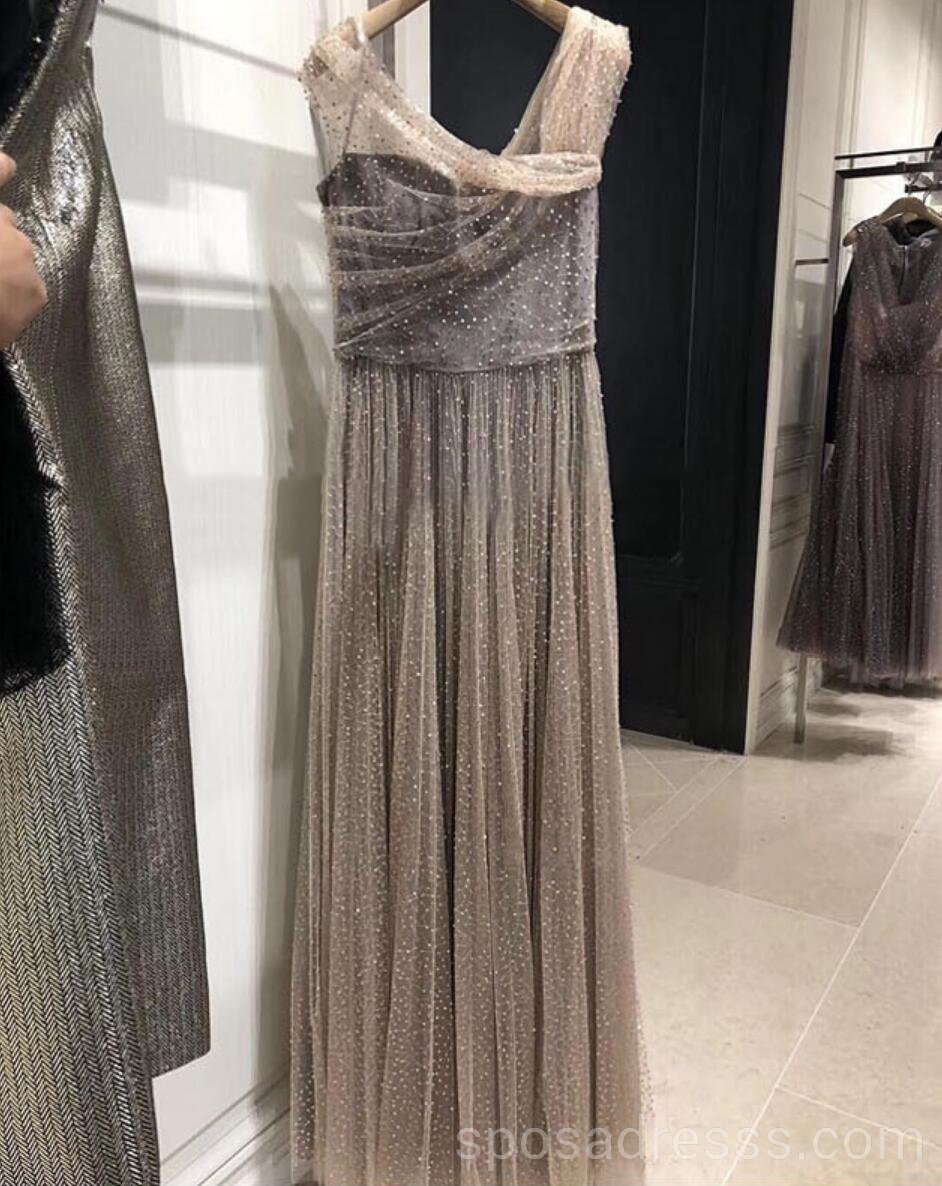 Sparkly Gold Off Shoulder A-Line Long Evening Prom Dresses for Women | Custom Sweet 16 Dresses | Formal Gowns for Homecoming, Wedding, Quinceañera & Special Occasions