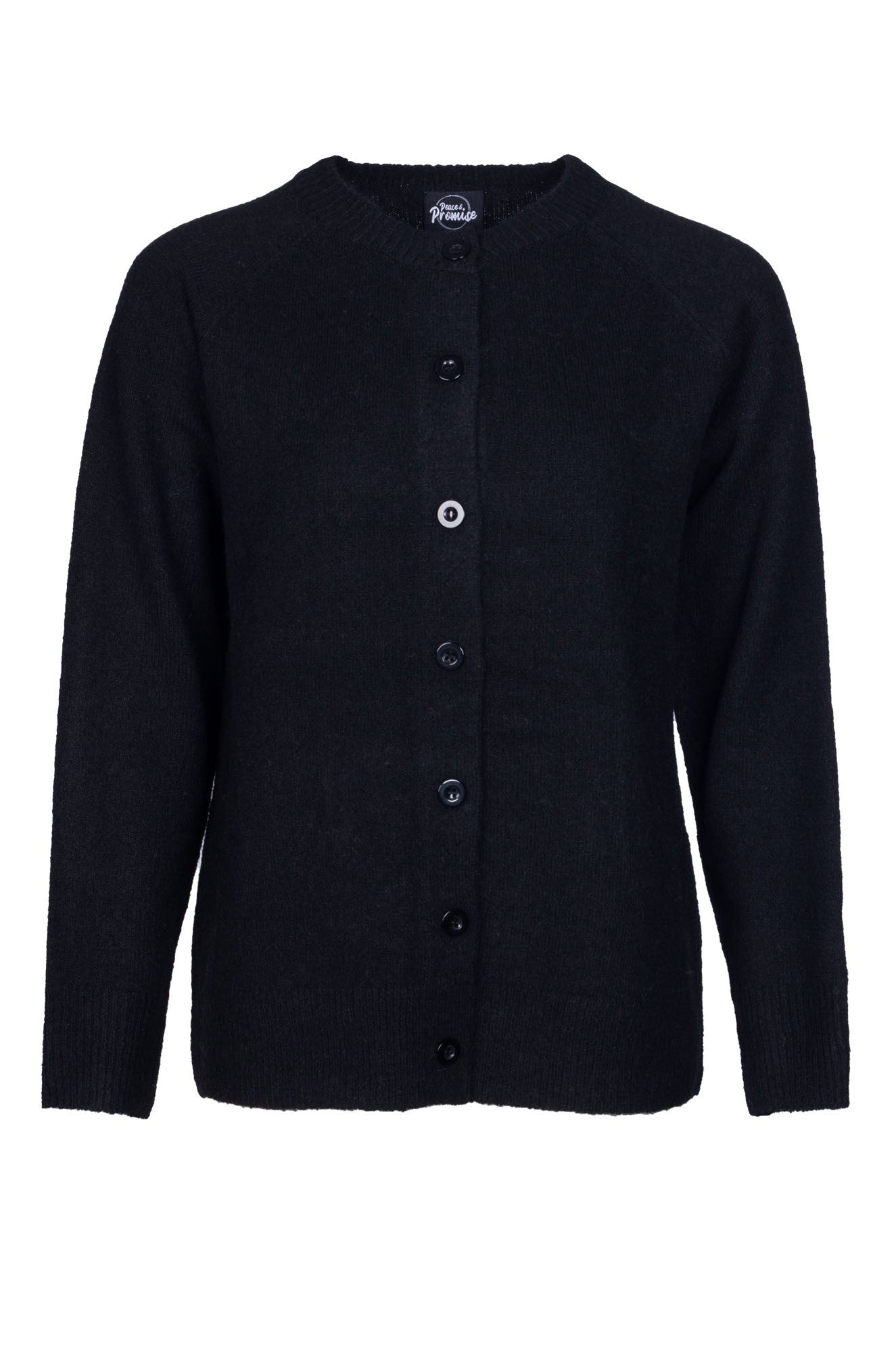 Black Knit Cardigan for Women - Soft & Cozy Winter Sweater | Perfect for Casual Wear, Office & Date Nights