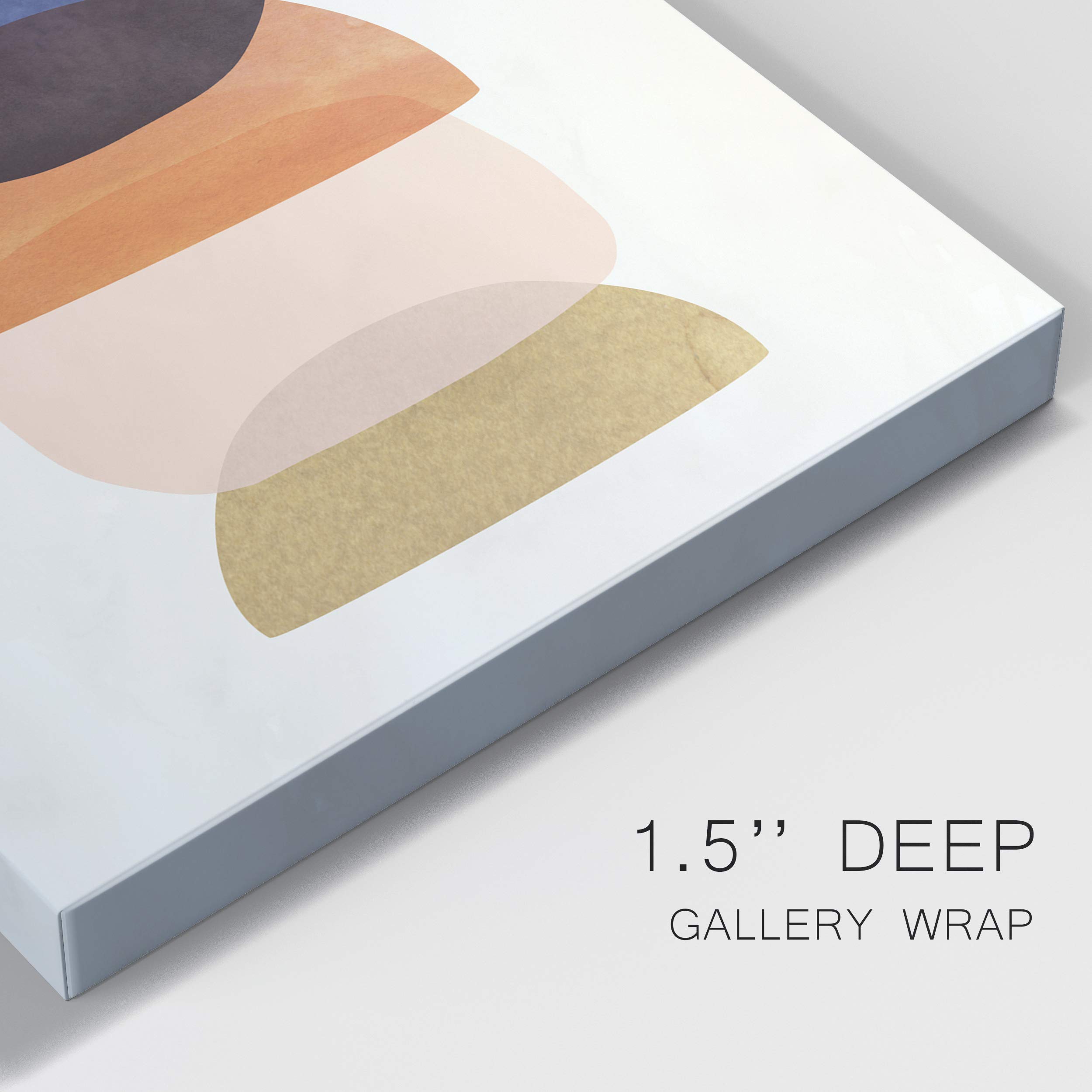 Mod Pods I' Gallery Wrapped Canvas Abstract Wall Art - Modern Home Decor for Living Room, Bedroom & Office - Ready to Hang