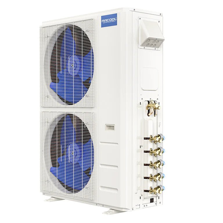MRCOOL DIY 4th Gen 48,000 BTU 21 SEER 4-Zone Mini Split Air Conditioner & Heat Pump (9K+9K+9K+24K) - Energy Efficient Ductless HVAC System for Home, Office, and Garage Cooling & Heating