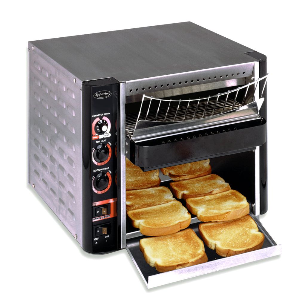 APW Wyott XTRM 2H 16 Commercial Conveyor Toaster - 600 Slices/Hour, 208V, 3 Openings for High-Volume Restaurants & Cafes - Perfect for Breakfast Buffets, Sandwich Shops, and Fast Food Chains