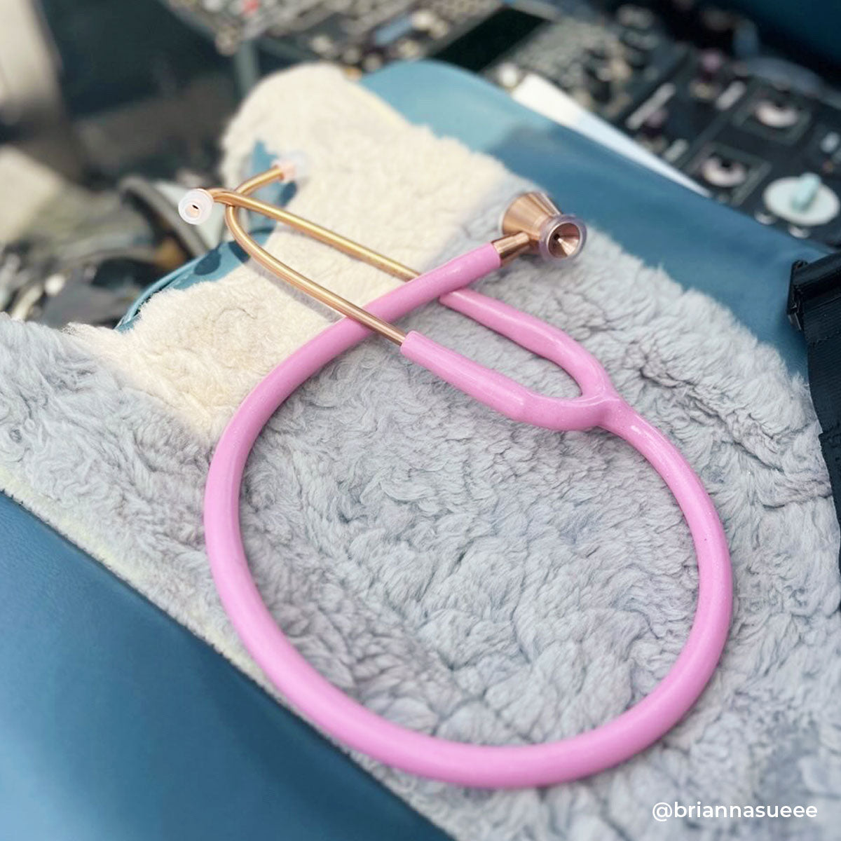 ProCardial® Titanium Cardiology Stethoscope - Light Pink Glitter & Rose Gold | Premium Medical Stethoscope for Doctors, Nurses, Students | Ideal for Cardiology, Pediatrics, and Clinical Use