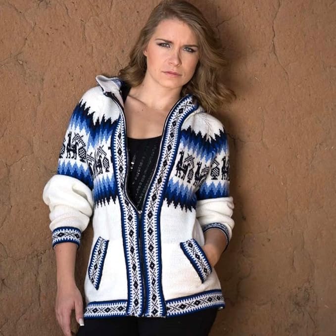 Gamboa Women's Alpaca Cardigan Sweater - Soft & Cozy Knit Top for Ladies | Perfect for Fall, Winter & Casual Outfits