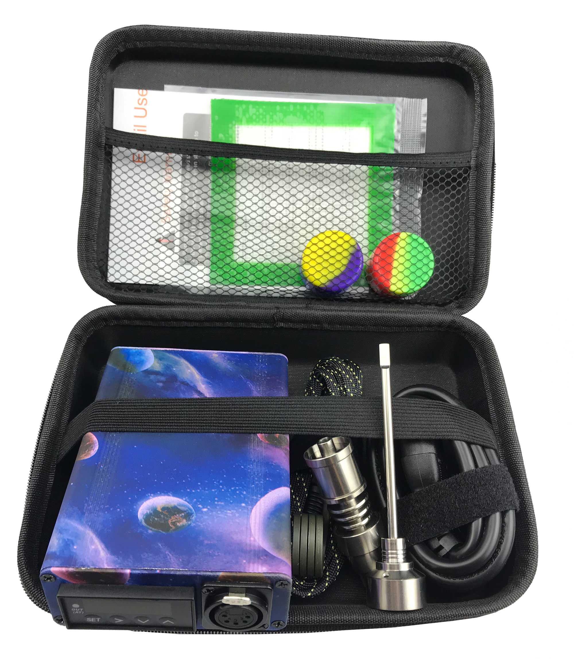 Starry Sky E-Nail Kit with PID Temperature Controller - Electric Dab Rig for Wax & Concentrates | Perfect for Home Use, Dabbing Sessions & Enthusiasts