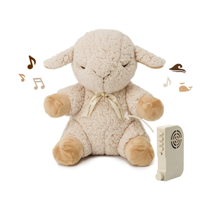 Cloud B Sleep Sheep with 8 Soothing Sounds - White Noise Machine for Baby Nursery, Toddler Sleep Aid & Newborn Soothing - Perfect for Bedtime, Naptime & Travel