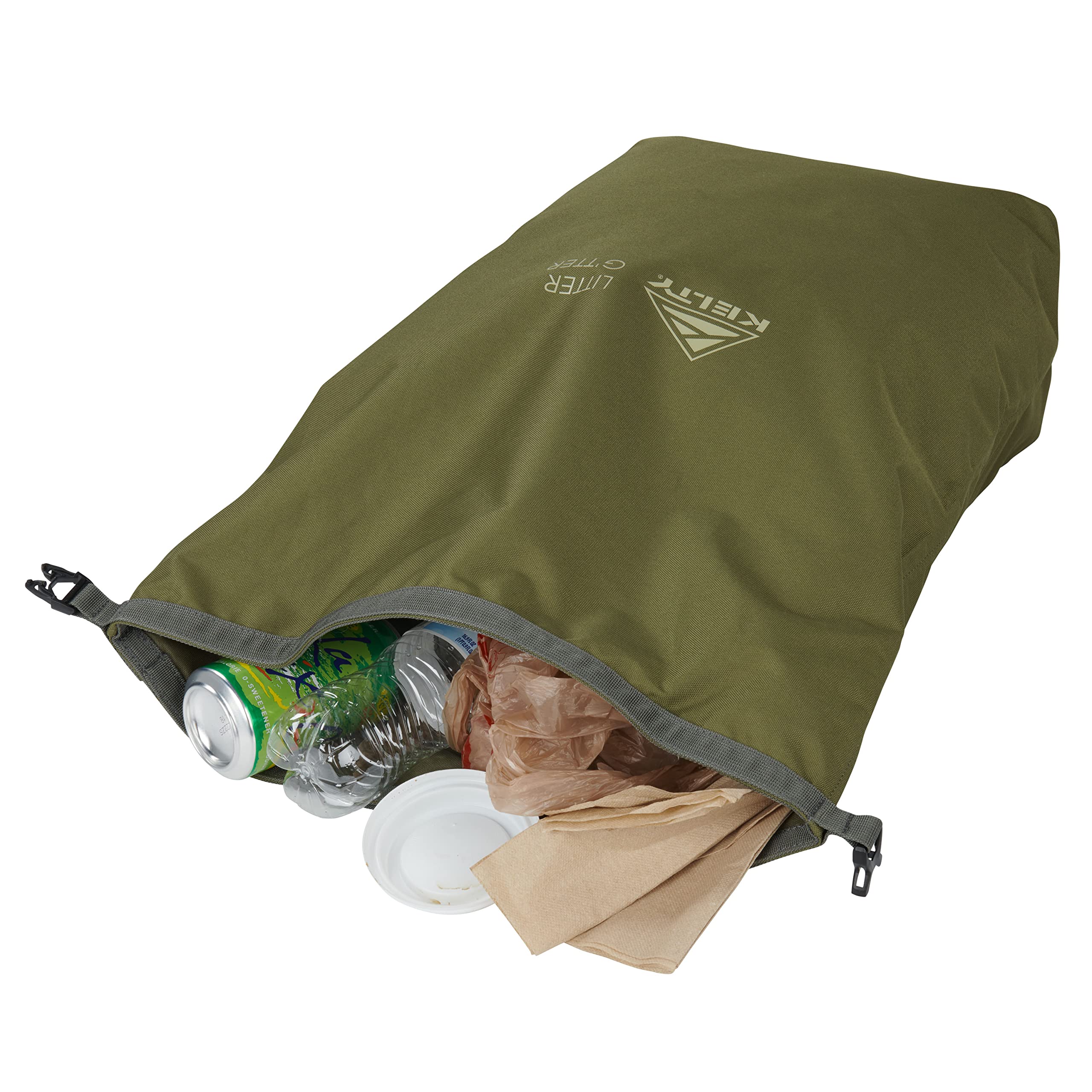 Kelty Litter G’tter Heavy Duty Reusable Trash Bag - 30L Waterproof & Puncture-Resistant Camping Garbage Sack for Firewood, Cans, and Outdoor Waste - Perfect for Hiking, Backpacking, and Campsite Cleanup