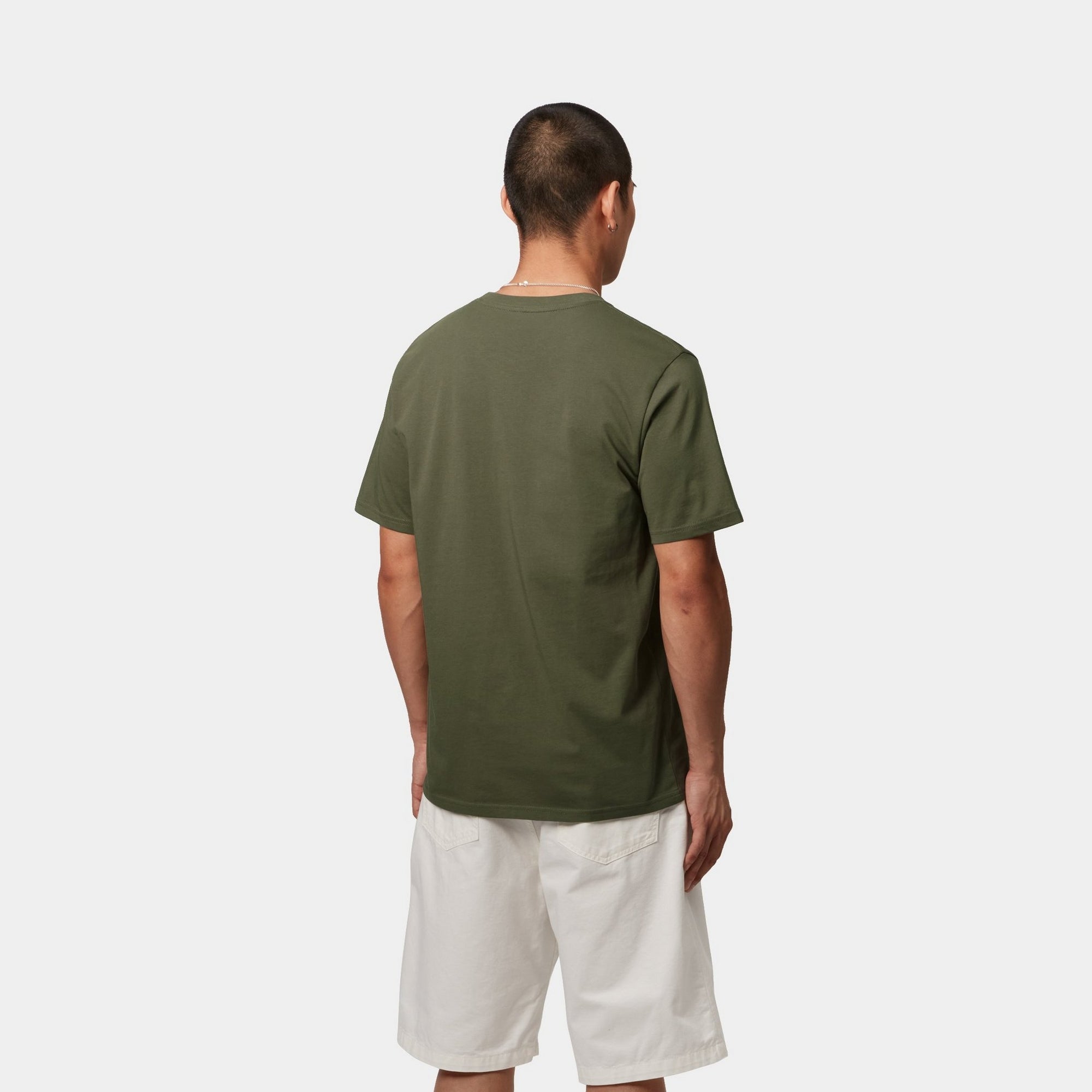 Stylish Pocket T-Shirt in Dollar Green | Comfortable Casual Wear for Men & Women | Perfect for Everyday Outfits, Work, and Weekend Relaxation