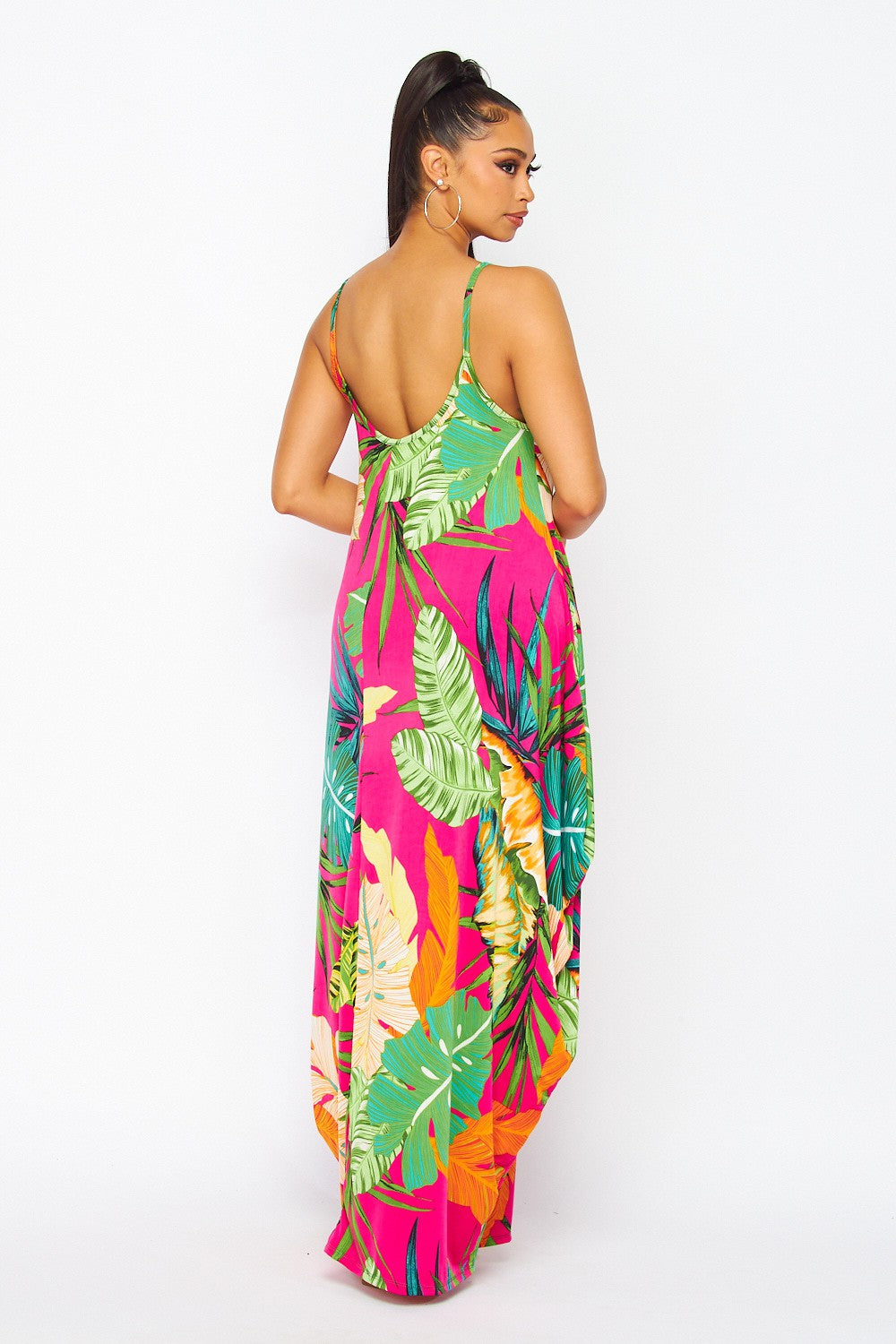 Moana Maxi Shirt Dress for Women - Flowy Hawaiian Print Beach Cover Up, Summer Vacation Outfit, Perfect for Pool Party, Resort Wear and Tropical Getaways