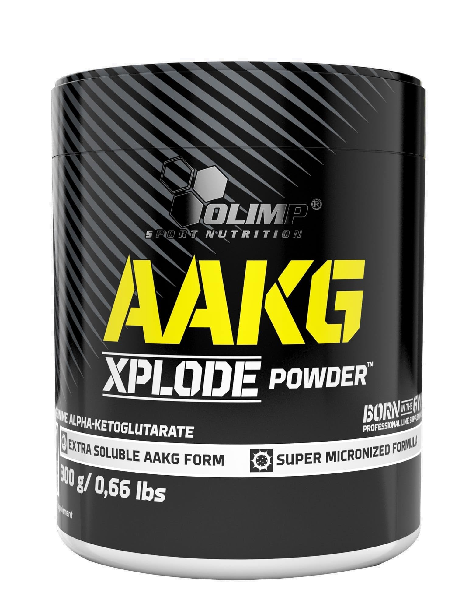 Olimp Sport Nutrition AAKG Xplode Powder 300g - Orange Flavor Pre-Workout Supplement for Muscle Growth & Performance - Ideal for Gym, Bodybuilding & Athletic Training