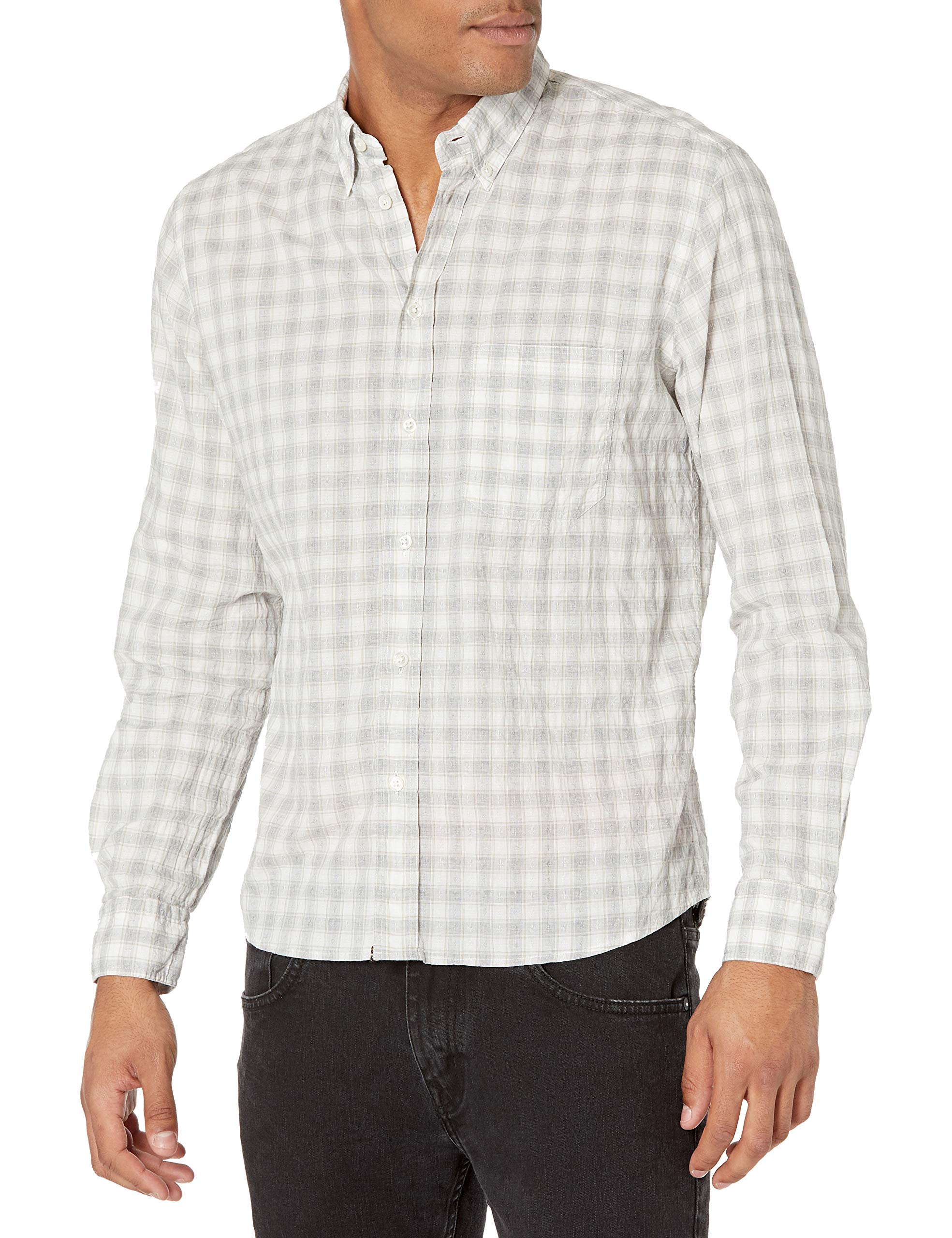 Billy Reid Men's Tuscumbia Button-Down Shirt | Premium Cotton Casual & Dress Shirt for Work, Date Night & Outdoor Events