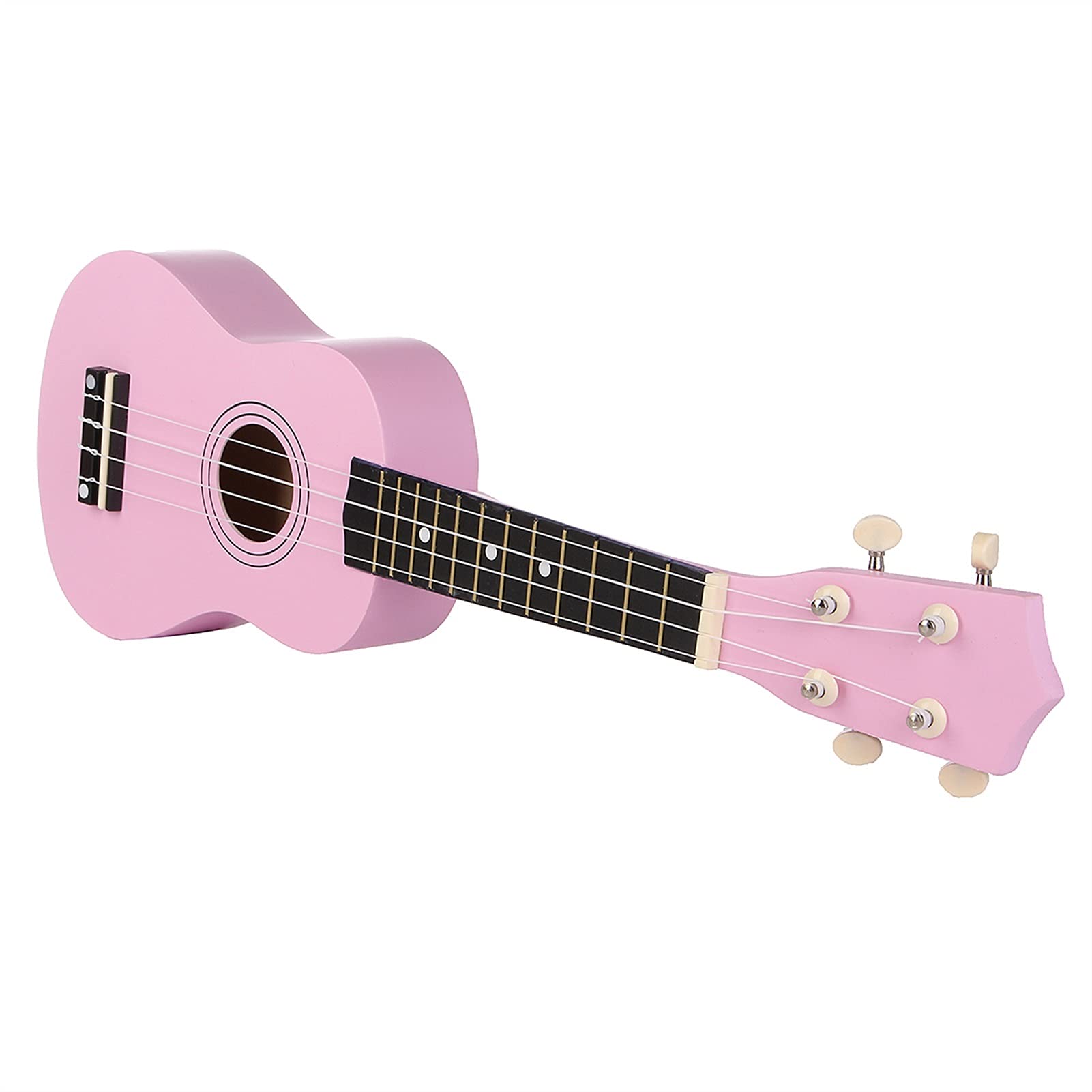 **21 Inch Soprano Ukulele for Kids & Beginners - 4 String Wooden Hawaiian Mini Guitar with Tuner - Perfect Musical Gift for Children, Birthday & Christmas (Ukulele Accessories Included)**    *(Great for Learning Music, Family Gatherings, Beach Parties & Travel!)*