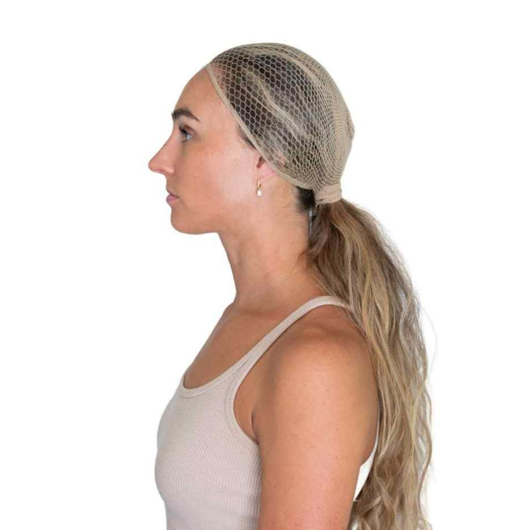 Ellsworth The Ponytail Hairnet - Breathable Snug Fit Hair Net for Food Service, Nurses & Chefs - Perfect for Kitchen, Hospital & Salon Use