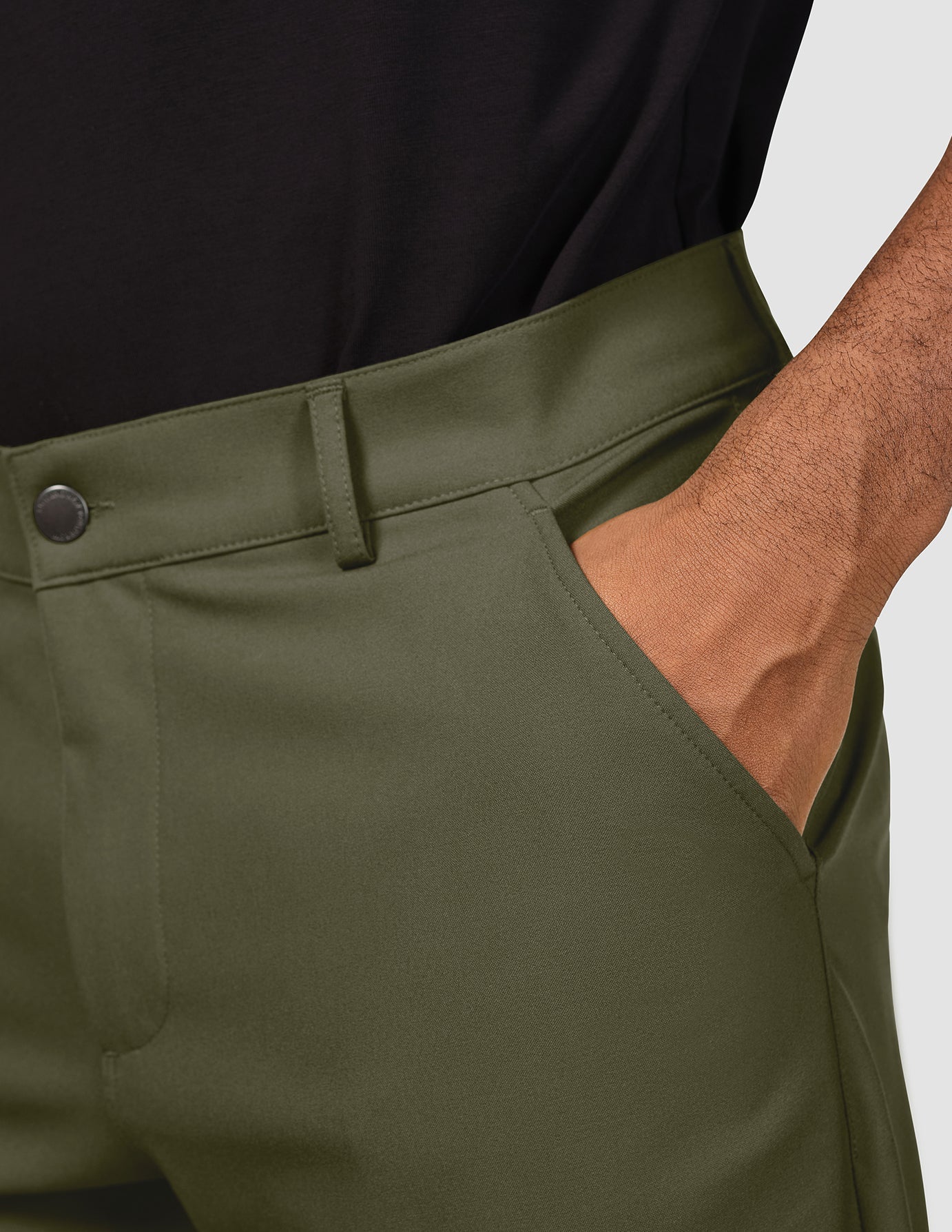 Essential Pants for Men - Comfortable Regular Fit Clover Green Trousers | Perfect for Casual Wear, Office & Outdoor Activities