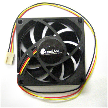 OKgear 70x70x15mm Medium Speed Ball Bearing 3 Pin Fan - DFC701512M - Perfect for PC Cooling, Case Fans, and Electronics Cooling Systems