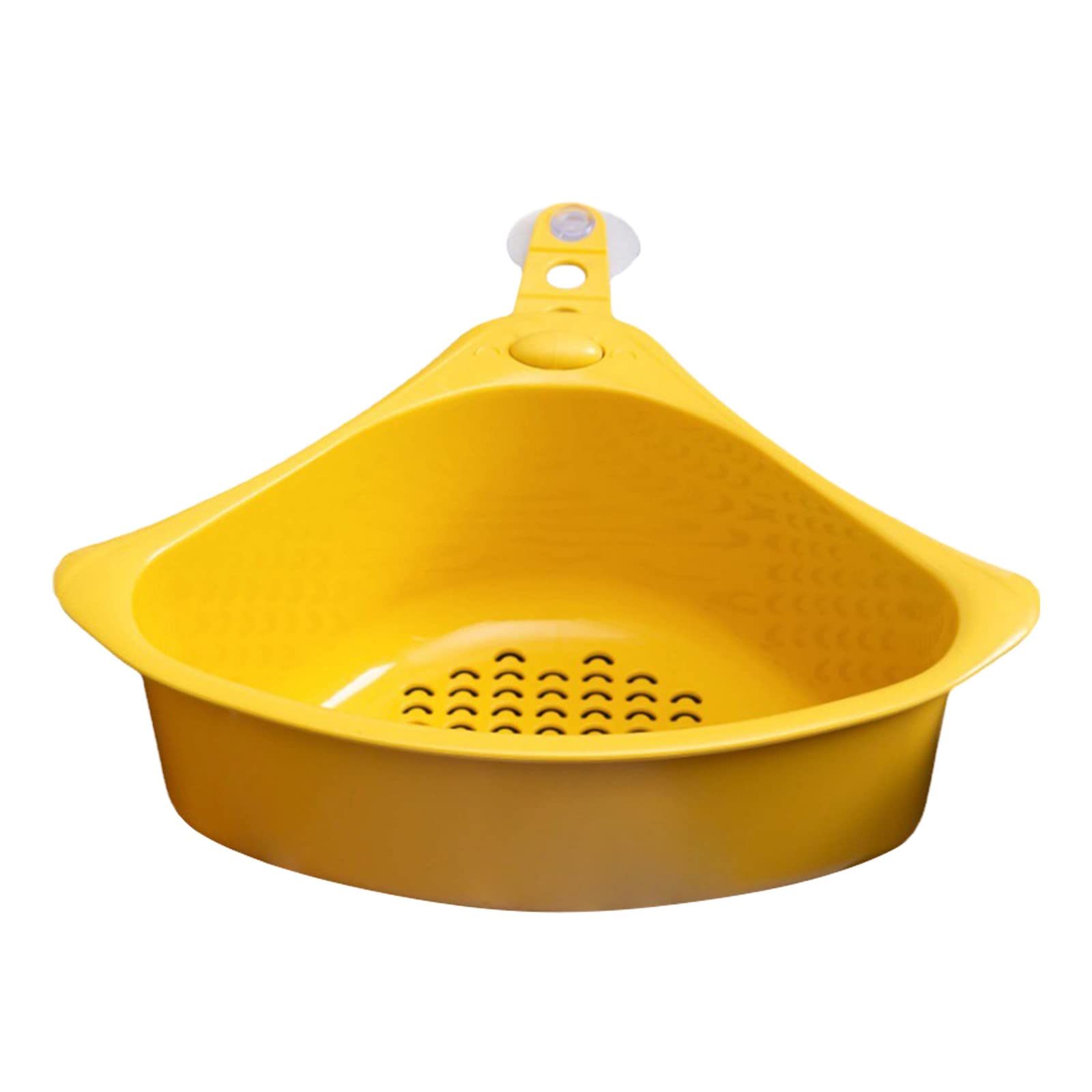 Swan Shape Kitchen Sink Drain Basket - Triangular Sink Drain Filter with Storage Rack & Sponge Holder - Perfect for Organizing Sponges, Soap, and Utensils by Your Kitchen Sink (One Size)