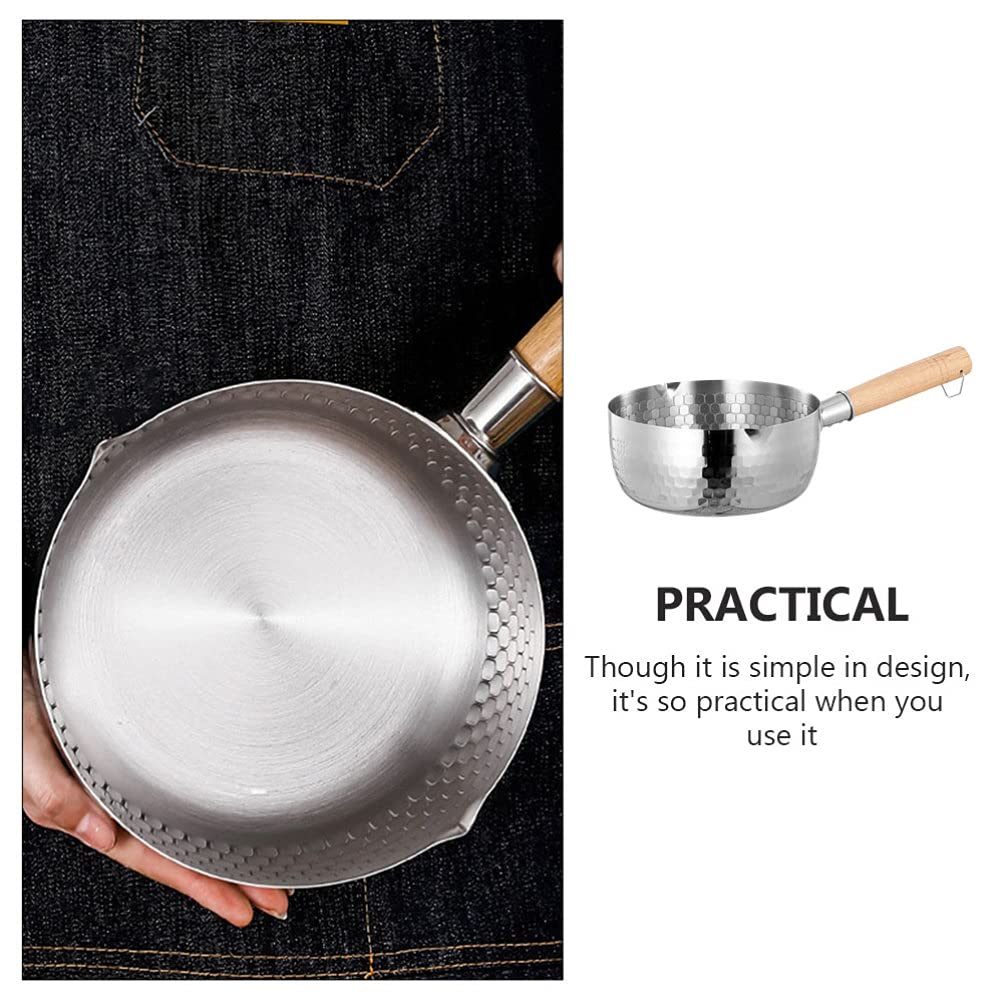 DOITOOL Nonstick Noodle Cooker Pot - Egg Frying Pan, Ramen Pot & Milk Boiling Pot for Camping, Kitchen & Outdoor Cooking | Perfect for Camping Trips, Dorm Cooking & Quick Meals